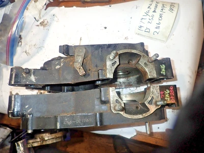 1979 Yamaha DT 250 Left/Right Engine/Motor Cases Crankcases - Image 1 of 4
