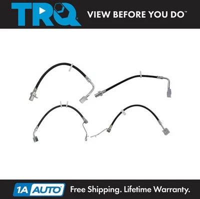 Juego de mangueras de freno TRQ para Dodge Ram 1500 2009-2010 Foto 1 de 4
