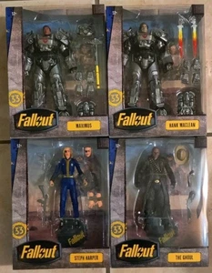 Fallout Set McFarlane Toys 7" Inch Actionfigur: Ghoul, Maximus, Hank, Steph - Bild 1 von 10