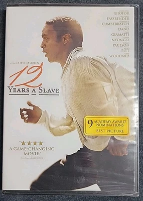 12 YEARS A SLAVE [DVD] Best Picture 2013 Chiwetel Ejiofor Brand New & Sealed - Image 1 of 2