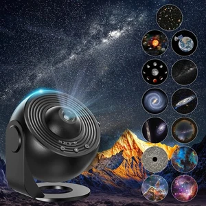 Planetarium Galaxie Projektor Sternenhimmel LED Nachtlicht Sternenhimmel Realistisch 360 Geschenk - Bild 1 von 10