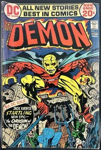 The Demon #1 DC Comics 1972 1st Appearance Jack Kirby Original Volume 1 X-327 - Picture 1 of 7