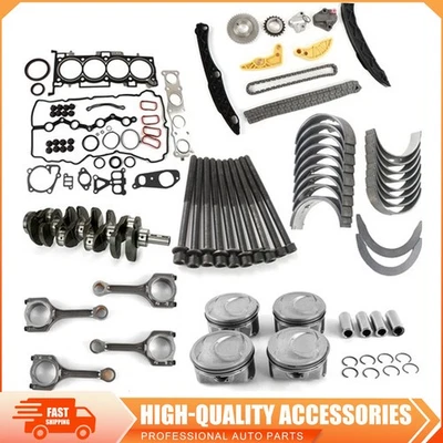 Engine Crankshaft Kit G4KJ 2.4L for Kia 4-Door Sorento Engine Rebuild Overhaul Foto 1 de 4