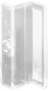 2 Stück M 6220 2,5" Klar Acryl Schwingen Duschtürgriff, Ziehen, Knopf - Bild 1 von 3