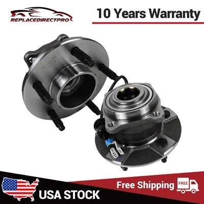 Pair Rear Wheel Bearing Hub For Chevrolet Equinox Pontiac Torrent Saturn Vue Foto 1 de 4