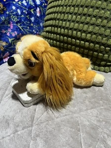 Disney Dama y el Vagabundo Cocker Spaniel Peluche Suave Juguete 12" - Imagen 1 de 8