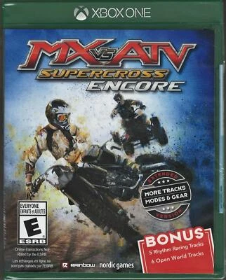 MX vs. ATV: Supercross Encore Edition Xbox One (Brand New Factory Sealed US Vers - Image 1 of 2
