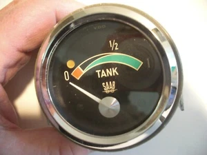 ANTIGUO FABRICANTE DE EQUIPOS ORIGINALES VDO 1960 Saab 96 y 95 calibre de combustible 301 2577271 fecha febrero 1968 Alemania - Imagen 1 de 13