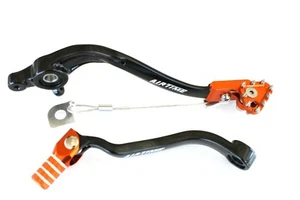 NEW FORGED REAR BRAKE PEDAL & GEAR LEVER KTM 300 EXC XCW TPI (2018-2021) OR6812 - Picture 1 of 1