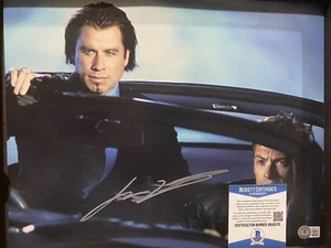 JOHN TRAVOLTA SIGNED AUTOGRAPHED 11x14 PHOTO ‘SWORDFISH’ BECKETT BAS COA Auto - Bild 1 von 2