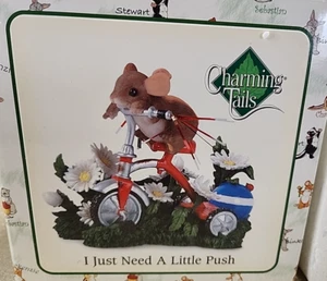 Charming Tails "I Just Need a Little Push" F&F #89/325 - Picture 1 of 10