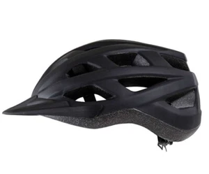 BICYCLE ROAD CYCLING HEMLET ETC Y48 MTB CYCLING HELMET MATTE BLACK 54-58cm BNWT - Picture 1 of 4