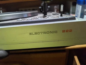 VINTAGE PHILIPS 222 TURNTABLE PARTS:GEAR,ARM,COIL,SHELL,LEVER,KNOBS AND MORE - Picture 1 of 69