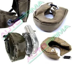 Turbo Blanket Heat Shield Cover High Temp Resistant Titanium for Garret T3 T25 - Picture 1 of 10