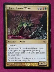 Magic The Gathering CONFLUX CHARNELHOARD WURM black/green/red card MTG - Bild 1 von 2