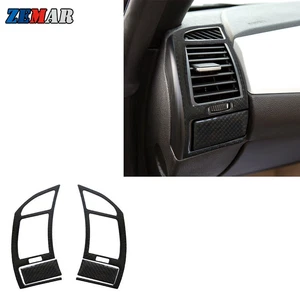 4x Carbon Fiber Console Side Air Vent Cup Holder Cover Trim For BMW Z4 2003-2008 - Bild 1 von 12