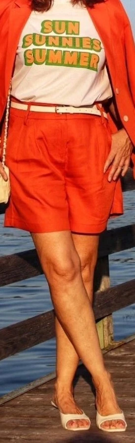 Shorts More & More 🧡 Gr.40 nur 2mal getragen,  Kurze Hose Lyocell - Bild 1 von 3
