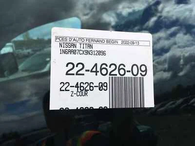 Used Left Headlight Assembly fits: 2009 Nissan Titan Left Grade A Foto 1 de 4