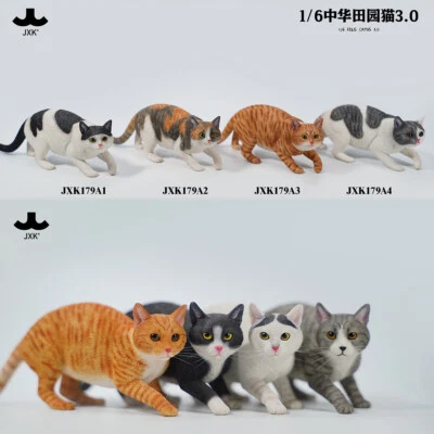 JXK 1:6 Scale Chinese Garden Cat 3.0 Model Animal Scene Figure  Accessory Decor - Image 1 of 4