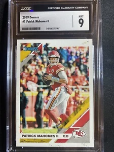 2019 Donruss Football #1 Patrick MaHomes CGC 9 - Bild 1 von 2