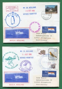 Südafrika - 7 Polarbelege um 1990 ( 27619 ) - Picture 1 of 4