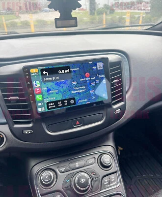 Apple CarPlay For Chrysler 200 200C 200S Android 12.0 Car Stereo Radio GPS WiFi — 第 1/4 张图片