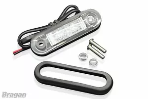 12v / 24v Blue Flush LED Marker Light Truck Trailer Van Pickup Car Bike Boat 4x4 - Picture 1 of 9