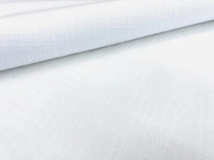 Thibaut InsideOut Linen Texture OUTDOOR Fabric- Bristol Snow White 2.5 yd W73418 - Picture 1 of 2