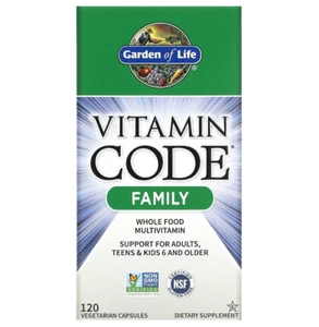 Garden of Life Vitamin Code Family Multivitamínico 120 Cápsulas Vegetarianas - Imagen 1 de 3
