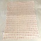 Letters of Alphabet rosa Babydecke von Lila & Jack - 31 x 38 Zoll Decke