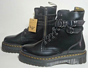 platform doc martens with zipper