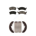 Ceramic Brake Pads Drum Shoe Front Rear Kit For Chevrolet Cavalier Pontiac Grand Chevrolet Cavalier