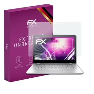 atFoliX Glass Protector for HP Pavilion x360 14-ba028ng 9H Hybrid-Glass - Picture 1 of 8