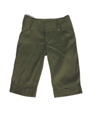 Alice & Olivia 棉橄榄绿色墙面短裤 - 美国 XS — 第 1/3 张图片