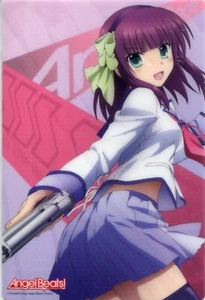 thin plastic mouse pad Angel Beats! anime Nakamura Yuri - Picture 1 of 2