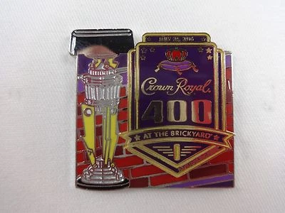2016 Crown Royal 400 At the Brickyard Event Trophy Collector Pin Nascar Busch - Image 1 of 4