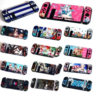 New Protection Case Grip Hard Thin Shell Cover Skin Dockable For Nintendo Switch - Picture 1 of 80