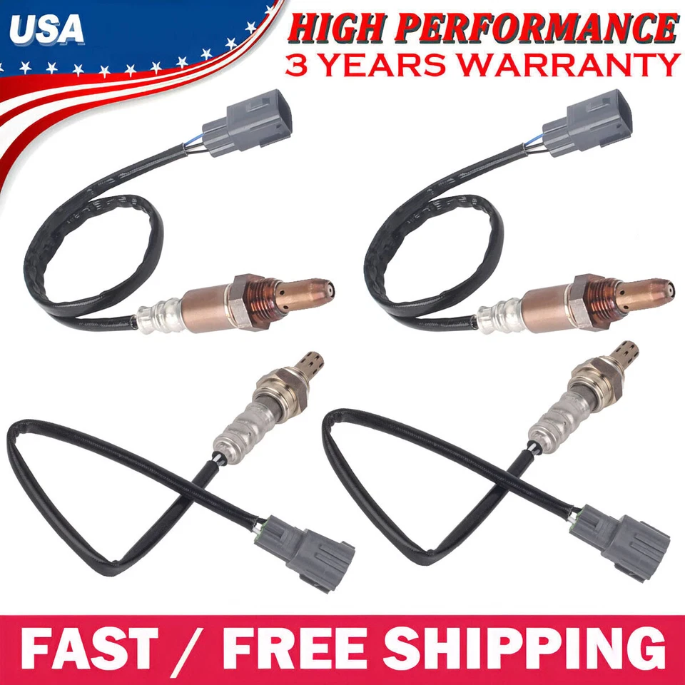 Juego (4) Sensor de oxígeno arriba+abajo para Toyota Tundra 5,7 L V8 2007 2008 2009 2010 2011 Foto 1 de 4