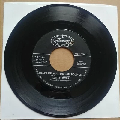 LESLEY GORE That's The Way The Ball Bounces 45 7" POP VOCAL Record Vinyl Records Foto 1 de 2