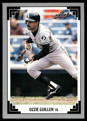 1991 Leaf #331 Ozzie Guillen    Chicago White Sox - Image 1 of 2