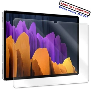 Premium Tempered Glass Screen Protector for Samsung Galaxy Tab S7+ 12.4" SM-T970 - Picture 1 of 1