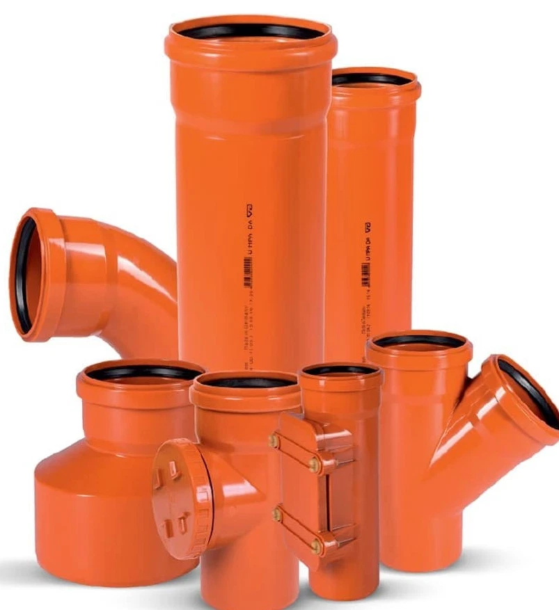 KG Rohr Rohre Bogen Abzweig Muffe Reduzierung DN110/100 - Bild 1 von 1