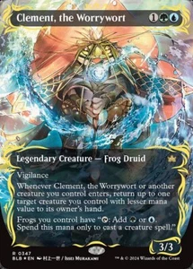 MTG CLEMENT, THE WORRYWORT 347 FOIL EXC - RAISED IL GRACIDANTE - BLB X EN - Picture 1 of 1