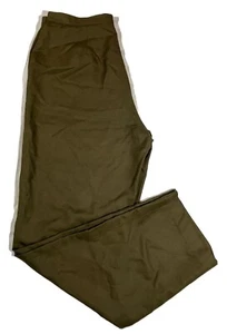 Casual Corner Silk Pants Green Women’s Size 12 Or XL Trouser Slacks Business - Picture 1 of 14