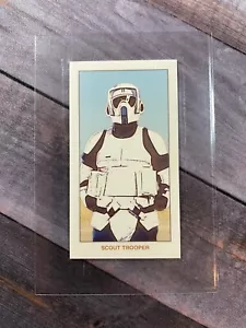 2022 Topps 206 Star Wars Wave 2 Scout Trooper Mini Card - Picture 1 of 2