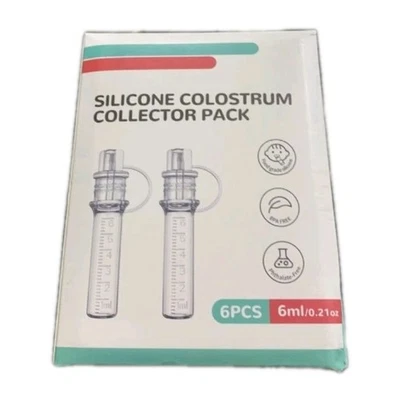 Pack Coleccionista Calostro Silicona Dearlomum - 6 Piezas 6ml Foto 1 de 3