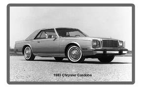 1983 Chrysler Cordoba  Fridge Magnet - Picture 1 of 1