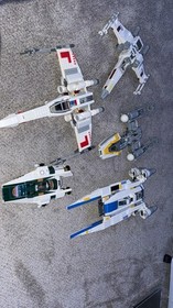 Lego Star Wars, Rebel Starfighter Lot. Includes 5 Star fighters