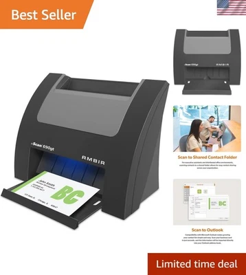 USB Scanner nScan 690gt-BCS - Efficient Business Card Management for Windows - Image 1 of 4