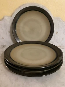 Set Of 4 SANGO ROMA SAGE 4814 Dinner Plates 11” Brown Great Condition - Picture 1 of 4